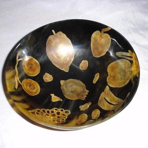 Cuenco para servir de cuerno de ágata Natural de moda hecho a mano de la mejor calidad, olla para comida, restaurante, venta de India - Product Image 4