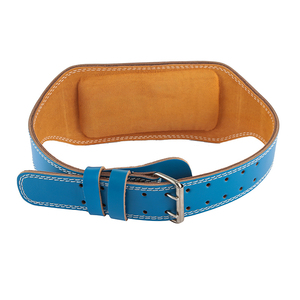 Vente en gros ceinture d'entraînement unisexe en cuir véritable PU personnalisée ceinture d'haltérophilie réglable de haute qualité avec logo pour la dynamophilie - Product Image 6