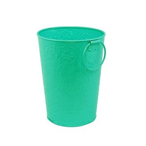 Macetas galvanizadas de Navidad Cubos de Navidad Maceta decorativa de metal de Navidad Decoración de flores de granja Decoración del hogar - Product Image 4