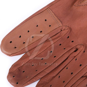 Gants de conduite de qualité supérieure en cuir de vachette, confortables, gants de conduite de la meilleure qualité - Product Image 4