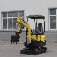 Penjualan Langsung Pabrik Compact Digger Harga Rendah Pemasok Micro Excavator Gudang Luar Negeri 4x4 Kabin Tertutup Kondisi Baru