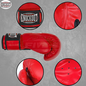 ถุงมือชกมวยสำหรับฝึกซ้อมและแข่งขัน MMA ทำจากหนังแท้ คุณภาพสูง สำหรับเยาวชน - Product Image 4