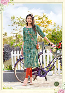 Nouvelle collection de kurtis décontractés en rayonne lourde brodée à la main, multicolores, séchage rapide, pour la mode indienne et pakistanaise. - Product Image 6