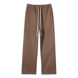 Pantalones de hombre lavados para hombre, pantalones de chándal con cremallera, pantalones de chándal de entrenamiento de gimnasio informales, pantalones de chándal cónicos ajustados cómodos con bolsillos - Product Image 1