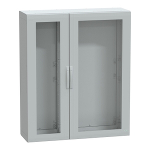 Armadio Elettronico da Pavimento SCHNEIDER ELECTRIC NSYPLA15124TG con Porta Vetrata Completamente Sigillata - Product Image 1