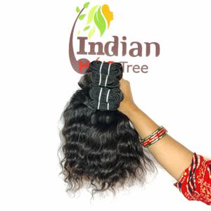 Vente en gros Extensions de cheveux humains vierges bouclés vietnamiens à double tirage Faisceaux noirs Cuticule alignée Cheveux indiens bon marché pour femmes - Product Image 3