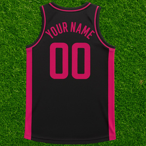 Camiseta de baloncesto personalizada para hombre, camiseta de baloncesto transpirable de secado rápido con estampado de sublimación de poliéster con números - Product Image 2