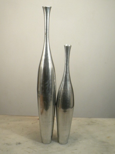 แจกันดอกไม้โลหะสีดำตกแต่งบ้านกระถางดอกไม้ตกแต่งห้อง - Product Image 2