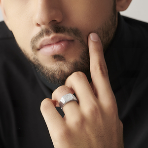 IGI GIA certificado 925 Plata mujer 3 quilates Moissanite diamante anillo Unisex oro personalizable boda-regalo - Product Image 5