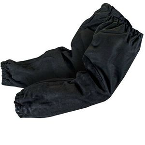 Venta al por mayor de cuero Premium mangas de soldadura personalizable OEM ODM resistente al calor ropa de trabajo de seguridad protección del brazo - Product Image 5