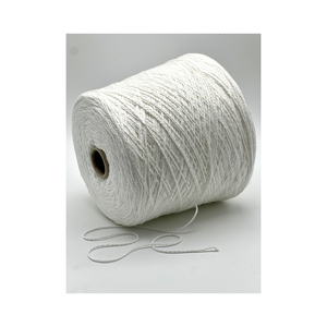 Commercio all'ingrosso Stock lotto filato 45S 40S 32S 30S anello di tessitura filato grezzo filato bianco poli/cotone