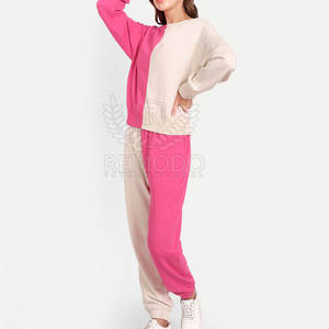 Personnalisé 2025 Survêtement Pour Femmes Offre Spéciale Slim Fit Coton Fait Plain Survêtement Pour Femmes - Product Image 2