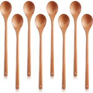 Cuchara pequeña de madera sólida, tamaño personalizado, precio barato, producto en oferta, venta al por mayor - Product Image 4