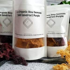 GCAP Sea Moss-Musgo irlandés-Seamoss Raw Organic-Dry Sea Moss - Natural Wildcrafted Seamoss - Product Image 5