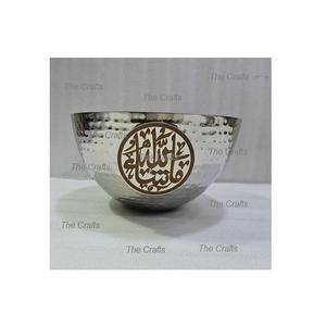 Bol de chocolats de couleur bleu et or de fer de qualité exclusive pour l'utilisation de hotelware à la maison - Product Image 3