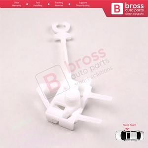 คลิปเร็กกูเลเตอร์หน้าต่าง BWR5286 51830869ด้านหน้าขวาสำหรับปรับโฉม MK1 Doblo - Product Image 4