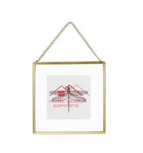 Dernier modèle de décoration de table en laiton avec cadre photo en métal fini doré au prix de gros - Product Image 4