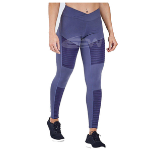 Femmes taille haute décontracté athleisure séchage rapide respirant tissu extensible dans les quatre sens panneaux ventilés résistant aux squats sans couture - Product Image 3