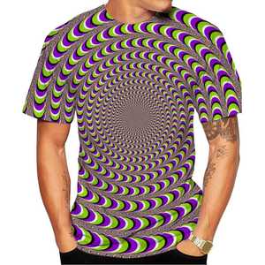 T-shirt Homme Personnalisé à Manches Courtes avec Logo Imprimé sur le Devant, Respirant, Impression 3D, Décontracté, Léger, Tendance Été - Product Image 6