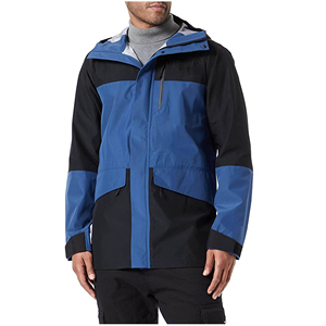 Chaqueta cortavientos de nailon para hombre con ajuste personalizado, impermeable, con cuello con capucha, tela transpirable, prendas de vestir exteriores a prueba de viento, OEM personalizable - Product Image 3