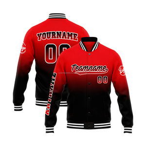 Chaqueta universitaria personalizada para Universidad, cuello levantado, ropa universitaria Premium, decoración de bordado frontal, 100% lana a prueba de viento para hombre - Product Image 1