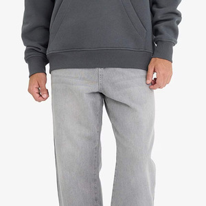 Custom Logo <b>Men</b> Hoodie With Front Pockets Soft Fleece <b>Pullover</b> <b>Men</b> Hoodie Casual Wear Solid Color OEM service Slim Fit/Oversized - Product Image 2