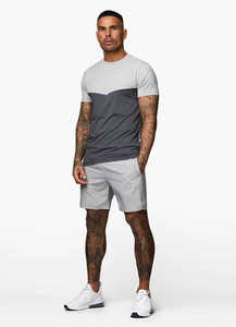 2025 Nueva camiseta de algodón 100% de verano para hombre, Camiseta holgada de manga corta con cuello redondo, Color sólido fino - Product Image 3