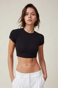 Crop top femme, design 2022, impression logo personnalisée, coton, coupe slim, été, éco-responsable - Product Image 2