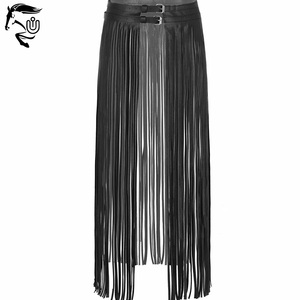 Mejor diseño de moda Cinturones con flecos occidentales de cuero genuino de piel de vaca para mujer 100% Pin ajustable de calidad superior hecho a medida - Product Image 2