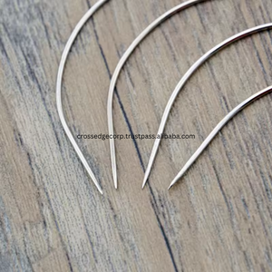 Herramientas Profesionales para Extensiones de Cabello, Agujas Tipo C, Aguja de Coser con Gancho, Agujas Curvas de Acero Inoxidable, Calidad Profesional - Product Image 3