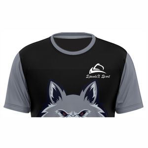 T-shirt de sublimation en gros de haute qualité T-shirt en polyester 100% polyester et nouveau design - Product Image 3