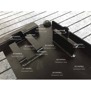 Sistema de sonido profesional con altavoces LAK2-CHARIOT, sistema line array activo con alimentación, doble altavoz de 12 pulgadas y 3 vías, con ruedas. - Product Image 6