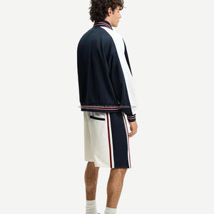 MEN PERSONOLIZED Custom Men's Casual Faded Printed Distressed Oversized Embroidery Patch Stone Acid Washed Cotton Shorts for Men - Product Image 4