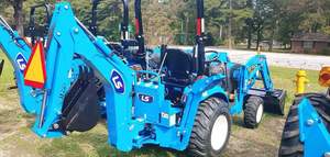 Tractor de cortacésped portátil LS versátil de 28V con cargador frontal y retroexcavadora, caja de césped inalámbrica de 48V/58V para uso residencial, fabricado en EE. UU. - Product Image 3