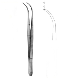 Pinces à tissus de précision en acier inoxydable gris -0701-21 pour instruments chirurgicaux, certifiées CE Classe I, vente en gros - Product Image 3