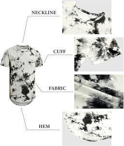 เสื้อยืดผู้ชายแขนสั้นผ้าคอตตอนเนื้อ100% พิมพ์ลายตามสั่งน้ำหนักมากทรงหลวมสไตล์สตรีท - Product Image 5