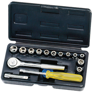 Set di Chiavi a Bussola 16 Pezzi 1/4 - Product Image 1