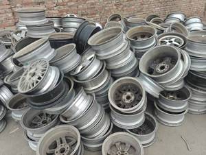 Déchets de jantes en aluminium usagées, matériau de recyclage de jantes de voiture, déchets de jantes en alliage pour le recyclage des métaux et l'exportation en vrac - Product Image 5