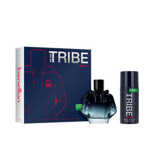 Benetton We Are Tribe Intense Men, Set de 2 Piezas, Eau de Parfum, Tamaño Regular, Spray con Aroma Amaderado - Product Image 1
