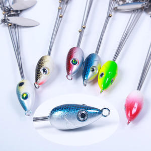 Nieuwe 5 Armen <span class=keywords><strong>Alabama</strong></span> Paraplu <span class=keywords><strong>Rig</strong></span> Visaas 21,5 Cm 17G Aas Rigs Met Ton Wartels Voor Basaas - Product Image 4