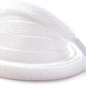 Lacets plats bleus 8mm pour baskets Lacets en polyester Lacets décoratifs - Product Image 6