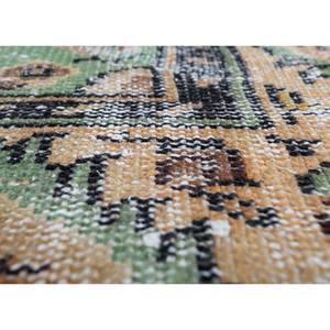 พรมขนสัตว์ถักมือสีน้ำตาลเบจสไตล์วินเทจแบบคลาสสิกทับริซ สำหรับห้องนั่งเล่นในบ้าน รูปทรงสี่เหลี่ยมผืนผ้าลายเหรียญสำหรับวัยรุ่น-Pae-2731 - Product Image 3