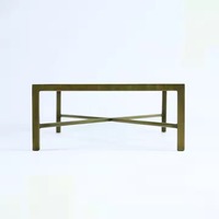 Pieds de table en fonte d'acier dorés modernes et luxueux pour cuisine, hôtel, extérieur et parc - Pieds de meubles