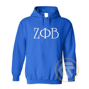 ออกแบบเสื้อฮู้ดดี้ของคุณเองสำหรับฤดูหนาว แบรนด์ Zeta Phi Beta สำหรับผู้หญิง แบบสั่งทำขายส่ง ระบายอากาศได้ดี ผลิตจากผ้าฝ้ายผสมโพลีเอสเตอร์ - Product Image 4