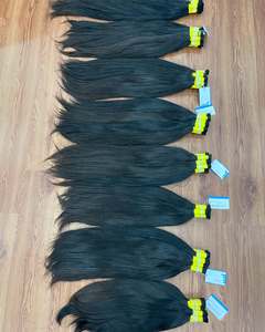 Cabello a granel de un solo donante de lujo, cabello humano vietnamita, color natural, cabello crudo, color europeo, alta calidad - Product Image 3