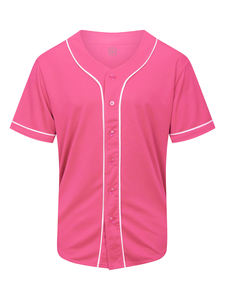 Hot Sale Custom Split Baseball Jersey T-<b>Shirt</b> for <b>Men</b> Personalized Sports Wear with Stitched Name and Number Baseball Jersey - Product Image 4