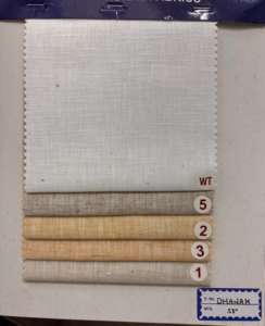 ผ้าโพลีคอตตอนลินินลุคพรีเมียม ดีนาค กว้าง 58 นิ้ว ผลิตจากโรงงานสำหรับเสื้อผ้าบุรุษและสตรี - Product Image 5