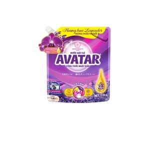 Détergent à lessive écologique au parfum de lavande à haute teneur en concentré Adoucissant liquide en gel dans un sac - Product Image 1