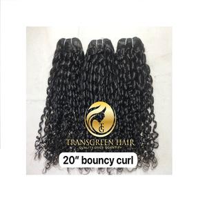 Extensiones de cabello humano virgen 100%, trama doble, rizado hinchable, todas las longitudes, stock listo, envío rápido - Product Image 1