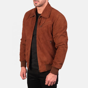 Veste unisexe en peau de mouton, col montant, tissu en toile, haute qualité, poches avant, vêtements décontractés pour moto d'hiver, style urbain - Product Image 4